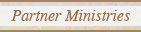 Partner Ministries